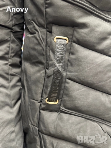 🧥 Дамско зимно яке с качулка от естествен косъм – 110 лв, снимка 5 - Якета - 52329862