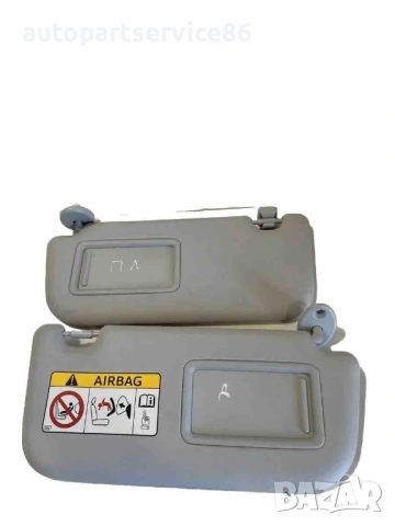 Слънчеви визьори ляв и десен за Toyota Prius 1.8 Hybrid (2018)