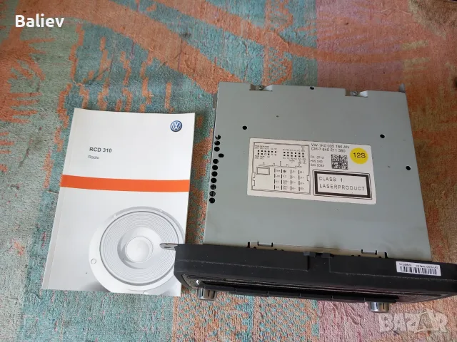 RCD 310 радио Volkswagen, снимка 9 - Аксесоари и консумативи - 55862321