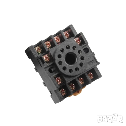 Реле AC 230V с 11 пинов цокъл MK-3P, снимка 2 - Друга електроника - 52203085