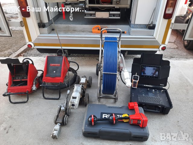 Отпушване на канали, видеонаблюдение на канали, откриване на скрити течове с термокамера, снимка 4 - ВиК услуги - 31702621