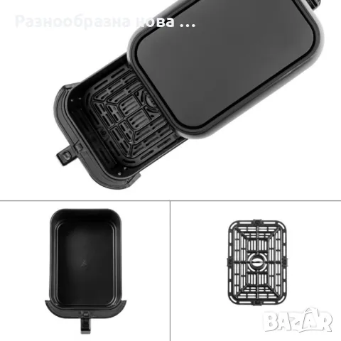 Фритюрник с горещ въздух Muhler MFX-815, 1700W, 8L с подарък книга с 69 рецепти! ПРОМОЦИЯТА ВАЖИ ДО , снимка 11 - Съдове за готвене - 48224750