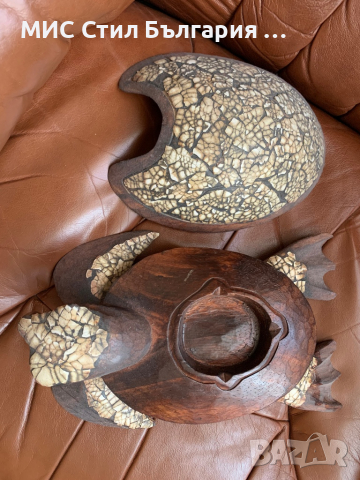 Пепелник , снимка 2 - Антикварни и старинни предмети - 36403522