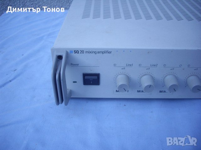 PHILIPS SQ 20 mixing amplifier, снимка 2 - Ресийвъри, усилватели, смесителни пултове - 39078808