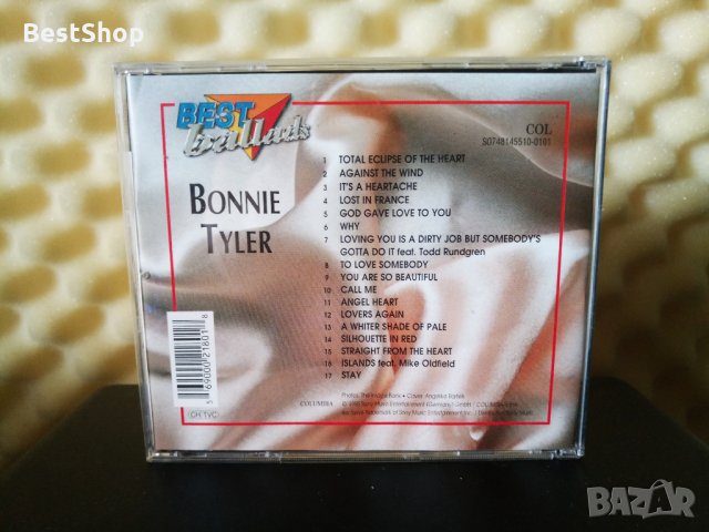 Bonnie Tyler - Best ballads, снимка 2 - CD дискове - 30223900