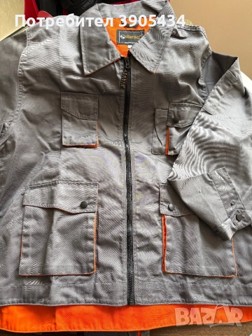 Работно яке размер 54, снимка 6 - Якета - 52293563