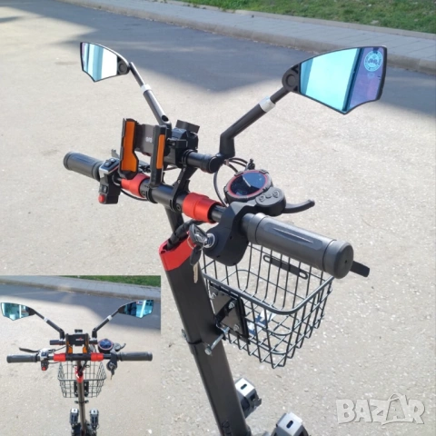 Електрически скутер, тротинетка със седалка 1200W 18AH, 55 км/ч, снимка 10 - Мотоциклети и мототехника - 51943122