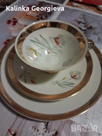 троен сет за чай