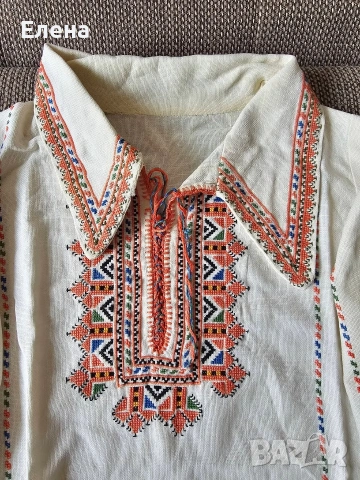 Фолклорна северняшка риза за носия за младо момиче, снимка 2 - Антикварни и старинни предмети - 54112997
