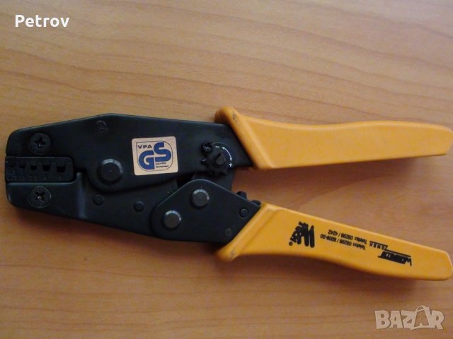 Кримпклещи за накрайници/гилзи 0,5 - 6 mm² , немски !!! ЧИСТО НОВИ !!! GERMANY !!!, снимка 4 - Клещи - 29485372