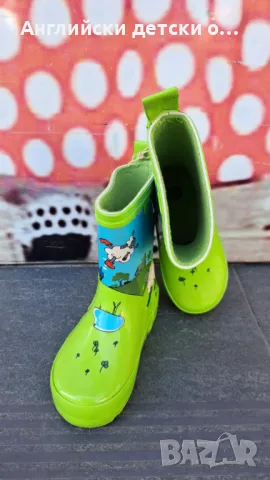 Английски детски гумени ботуши , снимка 5 - Детски боти и ботуши - 47809840