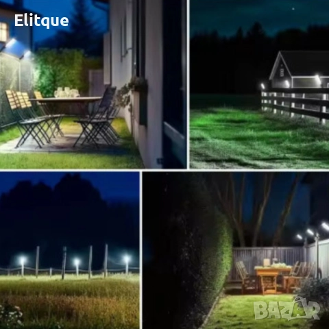 Интелигентна соларна улична лампа – 180W енергийна ефективност и яркост, снимка 7 - Други - 52744891