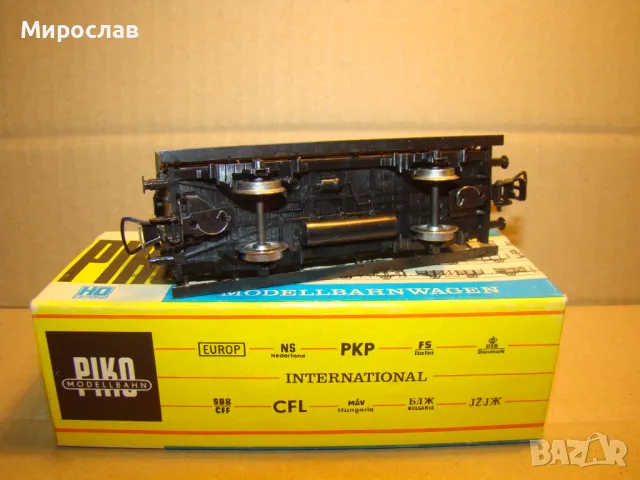 PIKO H0 1/87 ВАГОН ЖП ВЛАК ЛОКОМОТИВ МОДЕЛ ИГРАЧКА, снимка 5 - Влакчета, самолети, хеликоптери - 48484057
