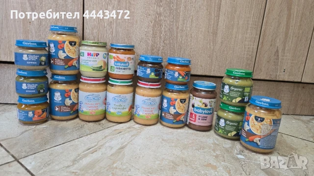 бебешки пюрета, снимка 1