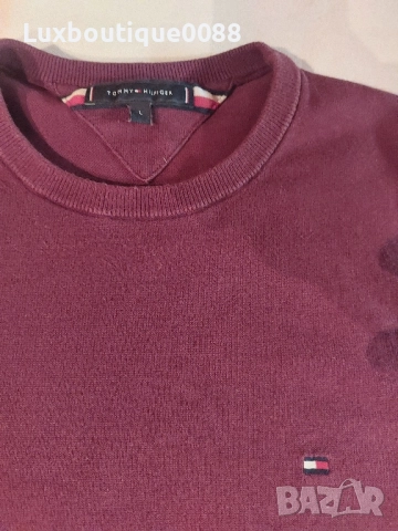 Използвана в отлично състояние блуза Tommy Hilfiger L, снимка 3 - Блузи - 51875984