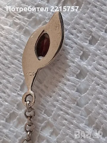 Старинни, сребърни обеци., снимка 4 - Обеци - 42293477