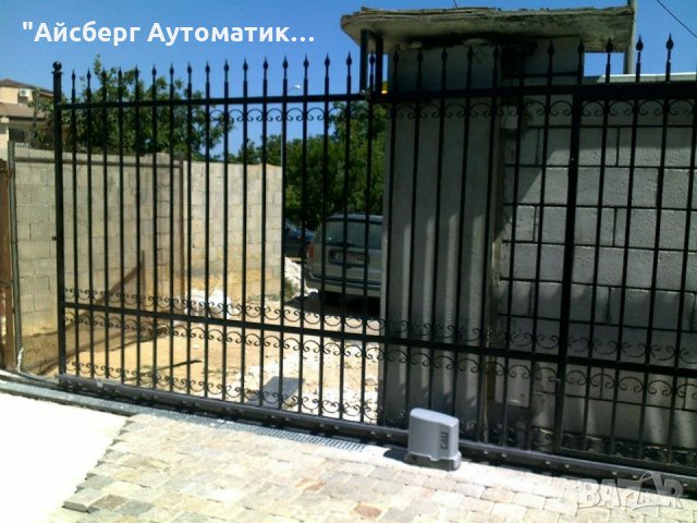 Комплект автоматика ТАУ за плъзгаща врата до 500кг с 2бр. дистанционни и 4м. рейки!!! , снимка 2 - Друга електроника - 32194441