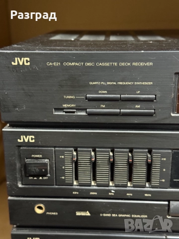 Стерео  уредба JVC CA-E21BK, снимка 2 - Аудиосистеми - 52650649