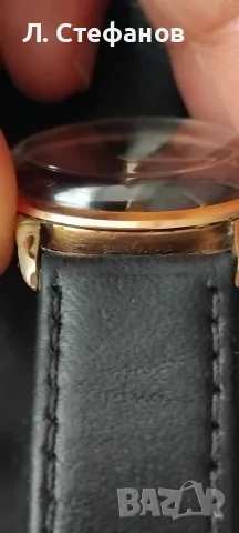 Omega 17jewels cal. 285 gold plated 20mic , снимка 6 - Мъжки - 56276127