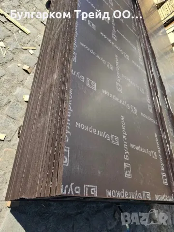 Строителен (хидрофобен) шперплат, 2500/625/21 мм, 15-20 цикъла, снимка 2 - Строителни материали - 49164516