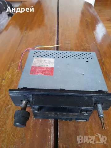 Старо автомобилно радио,радиокасетофон SANYO, снимка 3 - Други ценни предмети - 49575253