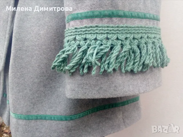 Палто тип кимоно с кашмир , снимка 11 - Палта, манта - 48877104