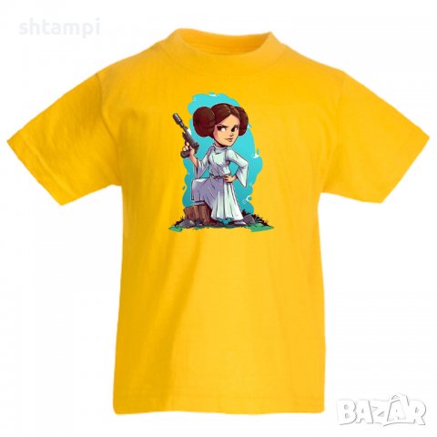 Детска тениска Star Wars Lea Star Wars,Игра,Изненада,Подарък,, снимка 10 - Детски Блузи и туники - 36667086