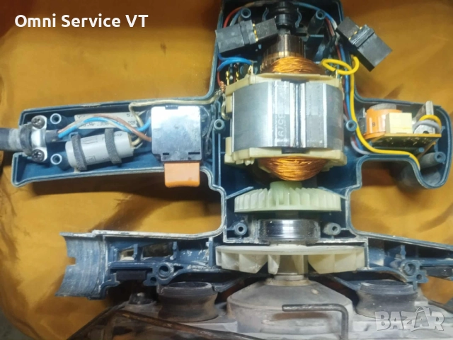 Шлайфмашина AEG 105x230 мм плот, снимка 6 - Други инструменти - 52505962