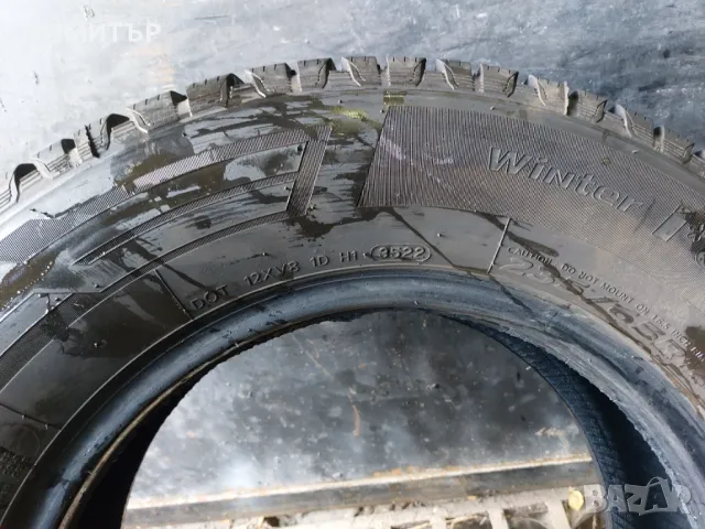 2бр.зимни гуми HANKOOK 235/65/16C 115R DOT 3522, снимка 5 - Гуми и джанти - 48726122