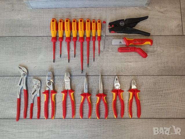 Knipex куфар с инструменти за електротехници , снимка 3 - Куфари с инструменти - 53335994