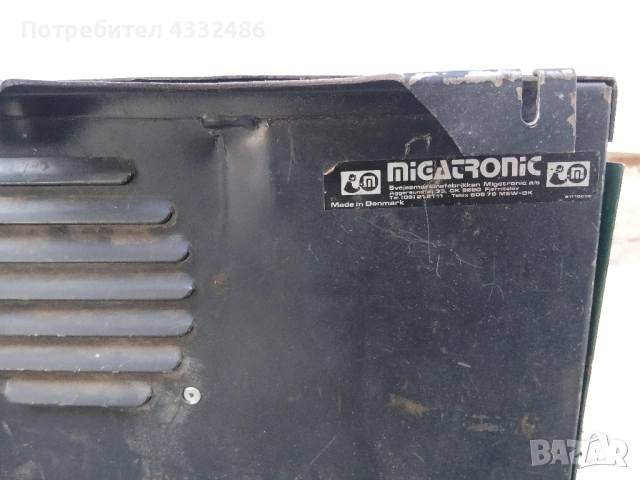 Телоподаващ апарат MIGATRONIC CO2, снимка 5 - Други машини и части - 52393910