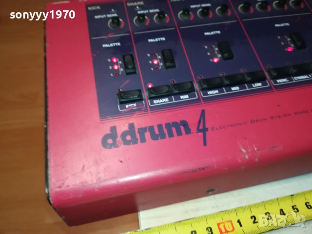 DDRUM 4-ВНОС SWISS 2308252041, снимка 2 - Ресийвъри, усилватели, смесителни пултове - 51467826