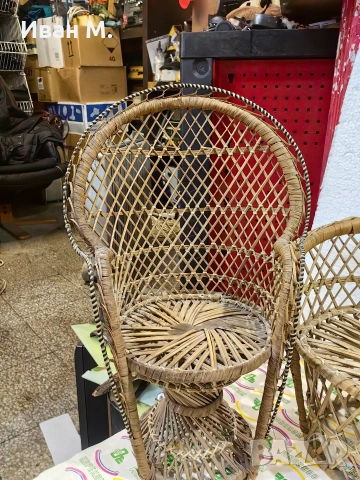 Ратанов комплект за кукли, снимка 7 - Кукли - 52813620