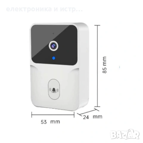 Визуален домофон, USB, бял , снимка 2 - Други стоки за дома - 53185871