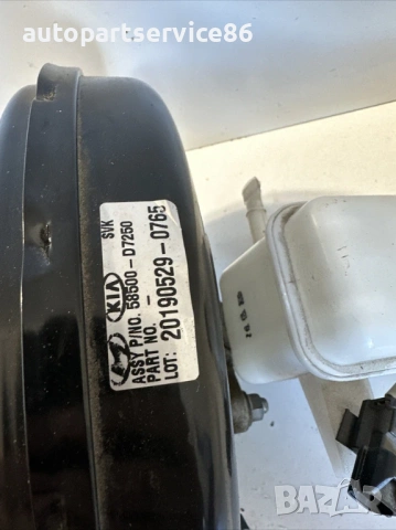 Серво спирачка с главен цилиндър за KIA Sportage 1.6 CRDi (2020) 58500-D7250, снимка 3 - Части - 53338841