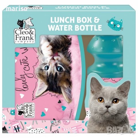 Комплект кутия за храна и бутилка за вода CLEO & FRANK Код: 087204, снимка 1 - Други - 37330477