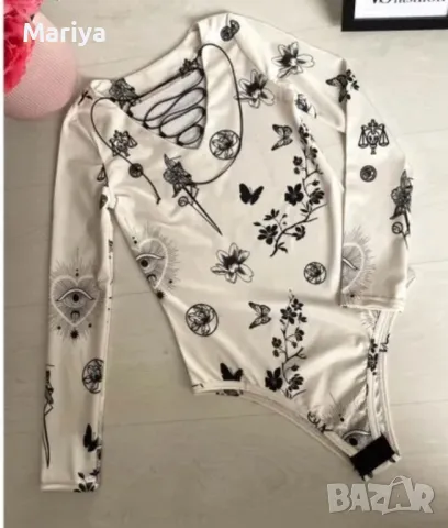 Боди с дълъг ръкав