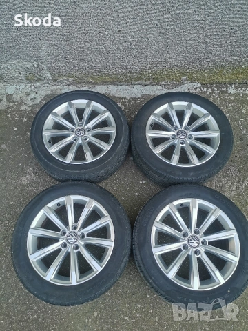джанти vw passat b8 5x112 17, снимка 6 - Гуми и джанти - 54260947