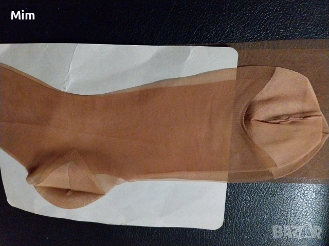  Резервирани Чорапи в цвят телесен за жартиери , снимка 10 - Бельо - 52745701