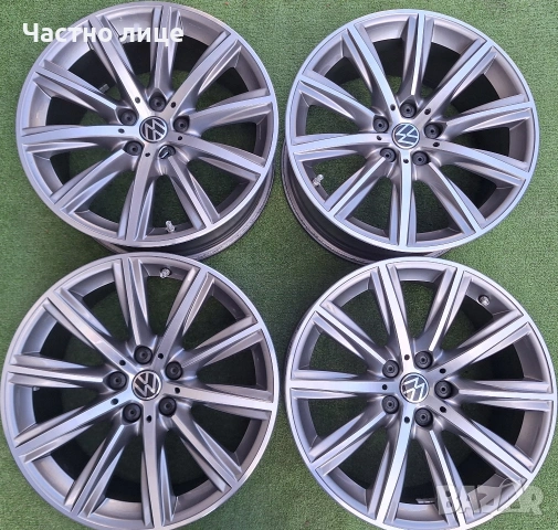 Продавам 4бр 18-ки джанти за Фолксваген Пасат, Тигуан, Артеон, Файтон, Широко 
