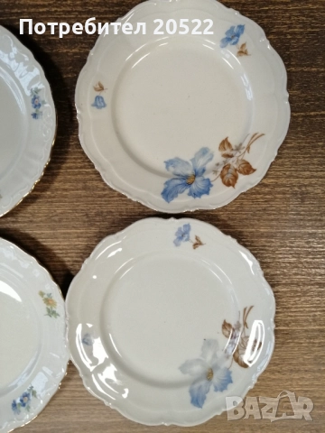 Десерни немски, шведски и английски чинийки. , снимка 7 - Прибори за хранене, готвене и сервиране - 52563295