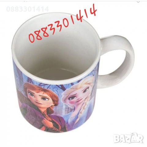Чаша Замръзналото кралство Frozen , снимка 6 - Прибори, съдове, шишета и биберони - 29248267
