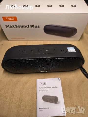 Преносим Bluetooth високоговорител Tribit MaxSound Plus с 24W по-силен звук, изключителен

