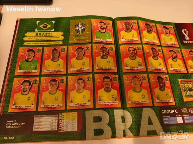 Panini World Cup 2022 HardCover, снимка 6 - Колекции - 56039609