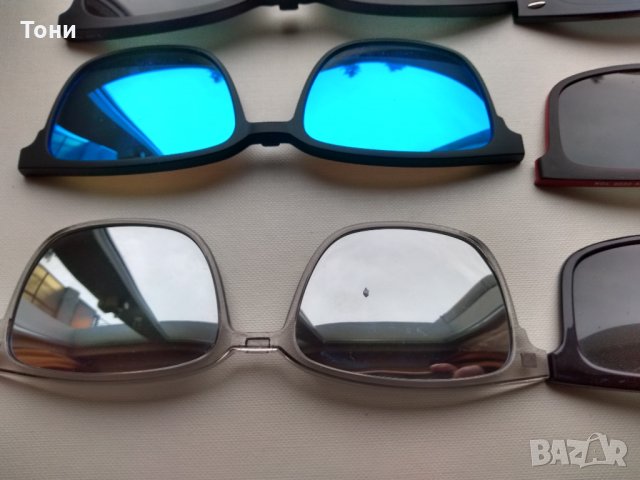 Магнитен клипс / слюда за очила с диоптър / диоптрични рамки, снимка 6 - Слънчеви и диоптрични очила - 31855569