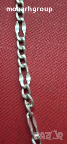 Сребърна верижка с висулка, снимка 7 - Колиета, медальони, синджири - 52808628