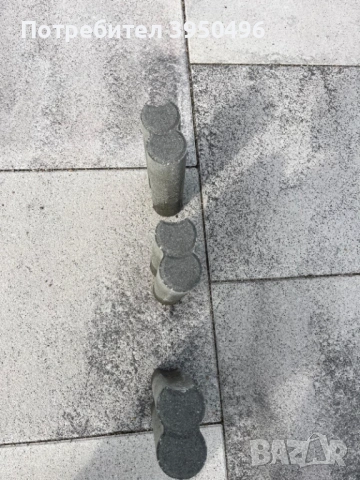 Duofix палисада Semmelrock 9,4 x 6 x 25, цвят: сив, снимка 3 - Строителни материали - 54154550