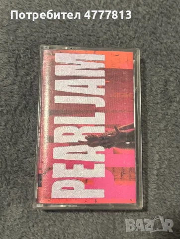 Аудио касета Pearl Jam 10 американска