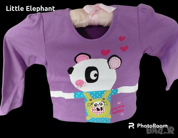 Блузка с дълъг ръкав за 12-18 мес мом,"Bears hug",Англия/нова