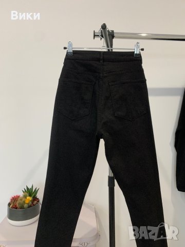 Черен панталон тип дънки размер 36(S), снимка 14 - Дънки - 44259762